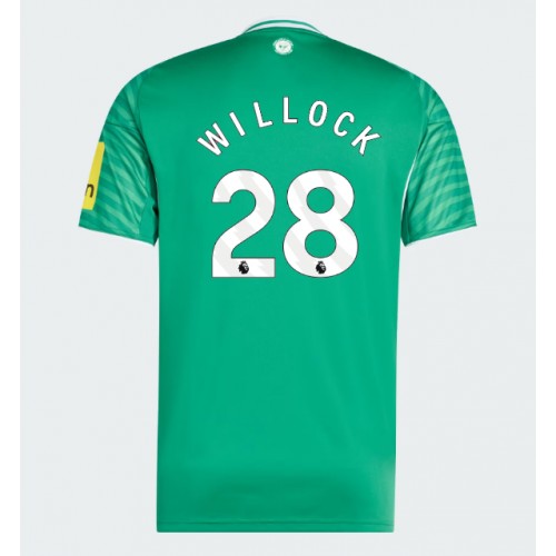 Newcastle United Joe Willock #28 Bortatröja 2025-26 Kortärmad Newcastle United Joe Willock #28 Bortatröja 2025-26 Kortärmad